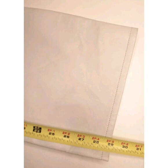 AGOLDE Sz 34 90's Pinch Waist SOFT Recycled Leather Lt Grey Straight Leg  - $348 - Picture 12 of 16